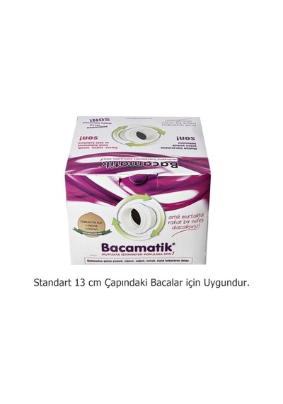 Aspiratör Davlumbaz Koku Önleyici Çekvalf-bacamatik