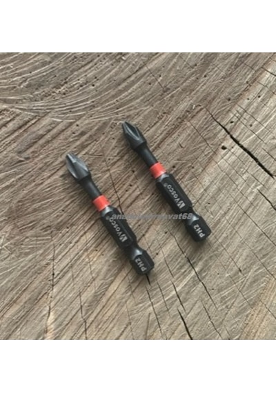 Vsc Ph2 Sac Vida Ucu Yıldız Bits Uç 50mm Cobalt Çelik Vida Sıkma Ucu 2pcs