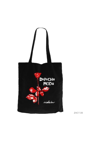 Depeche Mode Siyah Kanvas Bez Çanta Siyah