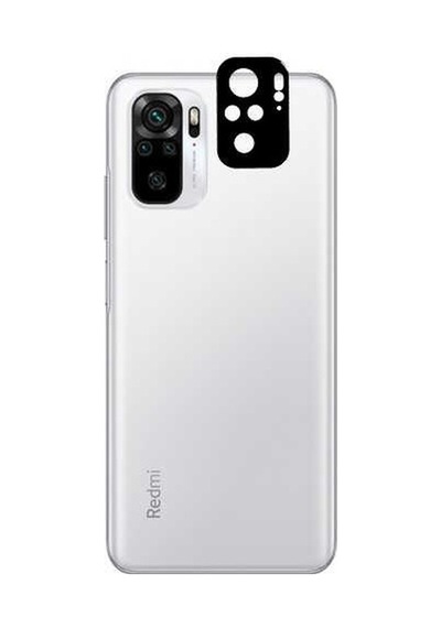 Xiaomi Redmi Note 10S Zore 3D Kamera Camı-Siyah Siyah