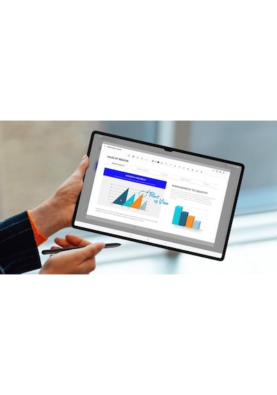Galaxy Tab S9 Fe - S9 Plus İle Uyumlu Avuç İçi Algılamayan Dokunmatik Stylus Spen Kalem Belirtilmemiş