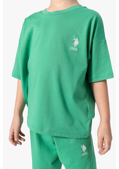 U.S. Polo Assn. Erkek Çocuk Yeşil Bermuda Takım 5274-43654 Yeşil
