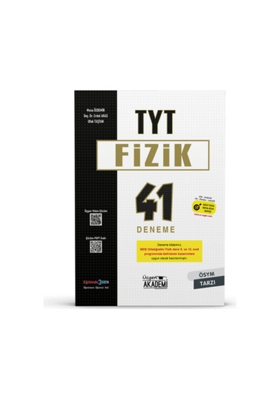 Üçgen Akademi Süper Kampanya Tyt Fizik Soru Bankası + 41 Deneme