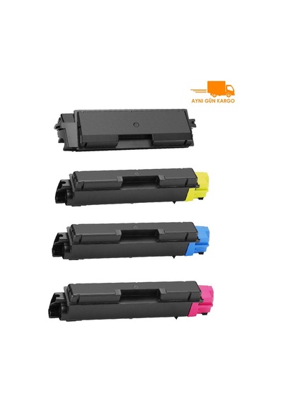 Colorful Toner Kyocera Tk-590 1t02kvanl0 -ecosys M6026cdn- M6526cdn 1 Set Uyumlu Toner