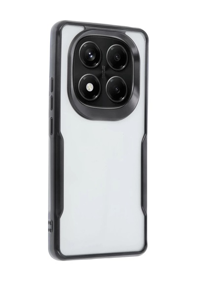 Xiaomi Redmi Note 14 Pro 4g Uyumlu Kılıf Boyi Silikon Kapak - Siyah