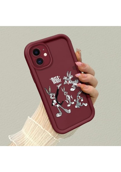 Apple 11 Uyumlu Telefon Kılıfı Burgundy 2