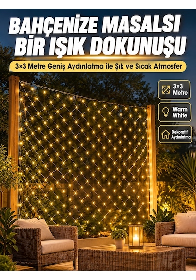 Sıcak Gün Işığı Led İle Geniş Alanlarda Göz Alıcı Dekorasyon Çok Renkli