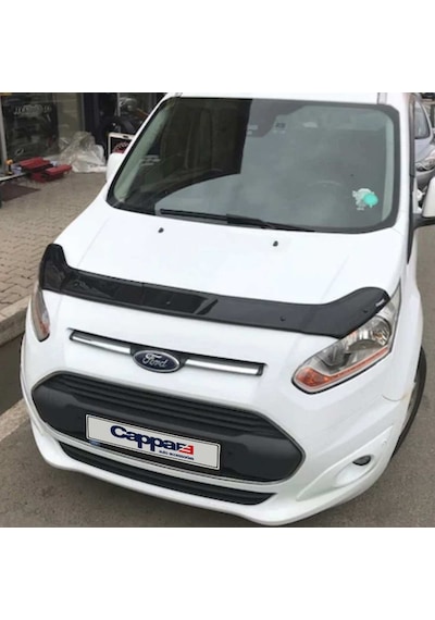 Cappafe Ford Connect Ön Kaput Koruyucu Rüzgarlık 4Mm Abs 14-18