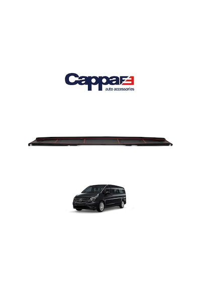Cappafe Mercedes Vito W447 Arka Tampon Eşiği Koruma Abs Mat Si N11.19104