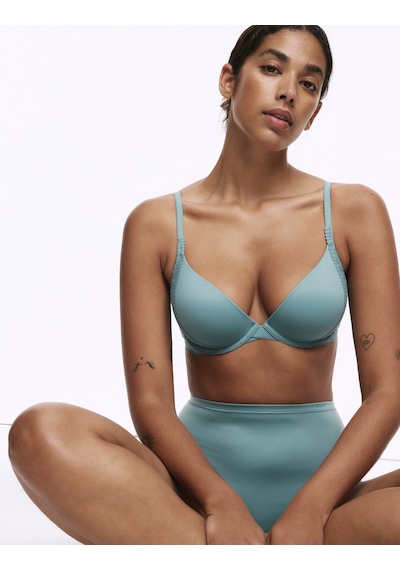 Marks & Spencer Body Soft Wired T Shirt Sütyeni Mavi