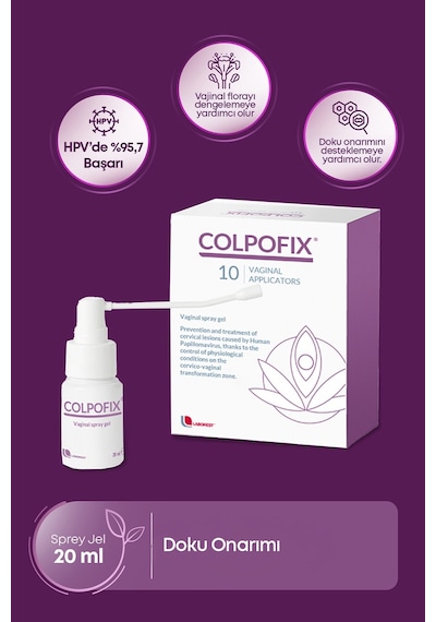 Colpofix Vajinal Sprey Jel 20 ML
