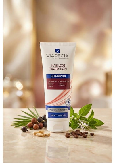Viapecia Procapil Kafein Biotin İçerikli Saç Dökülmesine Karşı Şampuan 200 Ml