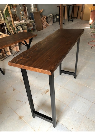 Bintaşmobilya Kütük Bar Masa-140X60.Cm