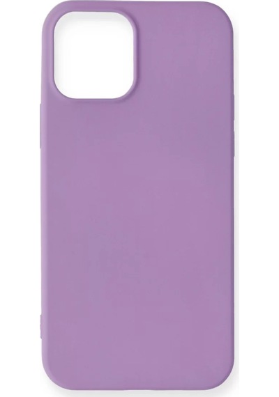 Newface Apple Uyumlu İphone 12 Mini Kılıf First Silikon - Lila