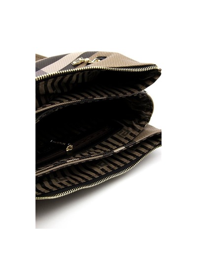 Silver & Polo Kadın Çapraz Çantası Sp818 Ekose-kahve