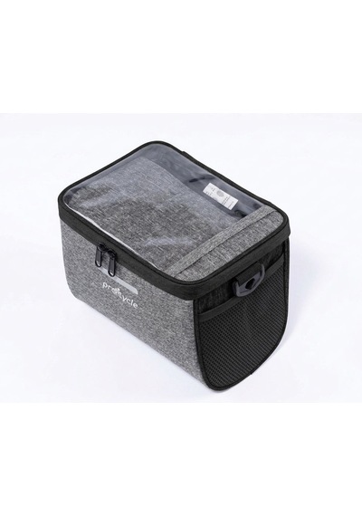 Procyle Pc-710 Gri Tak Çıkar Bisiklet Gidon Çantası