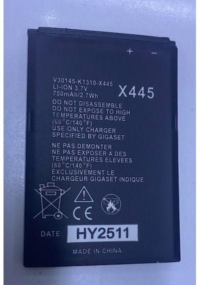 Gigaset X445 Batarya
