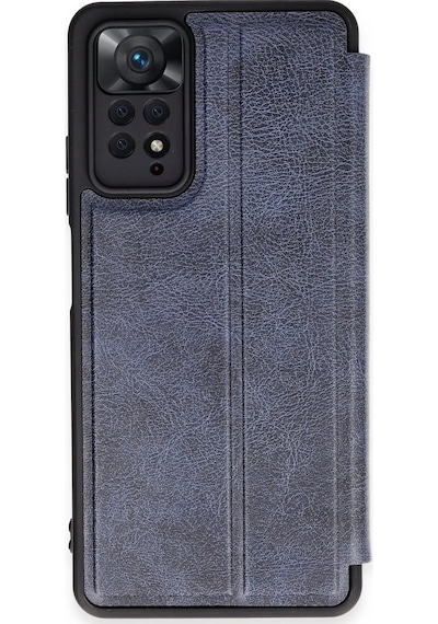 Cosmotex Newface Xiaomi Redmi Note 12 Pro 4g Kılıf Flip Cover - Lacivert