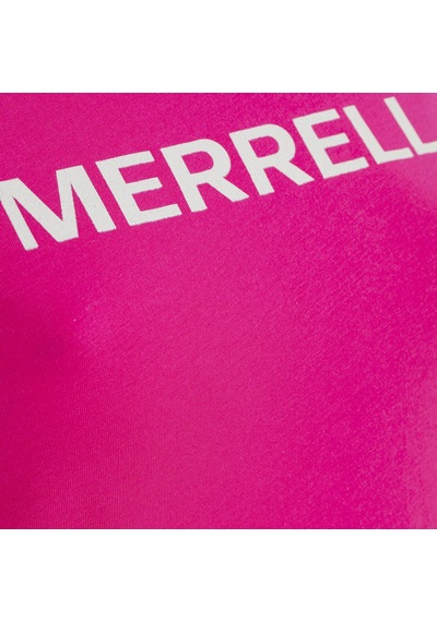 Merrell Logo F Tee Kadın T-shırt Pembe Pembe