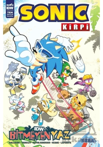 Kirpi Sonic: Bitmeyen Yaz Presstij Kitap