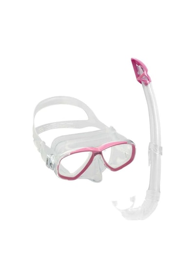 Cressi Perla-mexico Maske Şnorkel Seti Şeffaf- Pembe