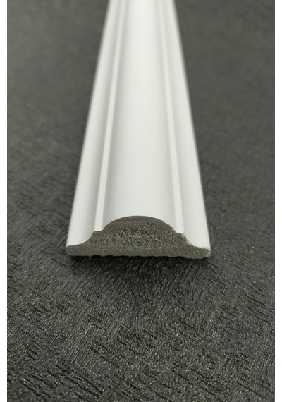 Decozza Boyanabilir Duvar Çıtası 4cm 5 Boy 12 Metre 1boy 240 Cm Df-4020 Ekru Çok Renkli