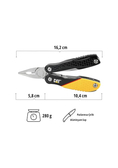 Cat Da980048 13 In 1 Çok Fonksiyonlu Profesyonel Pense Seti