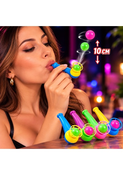 13 Adet Uçan Top Oyunu Uçan Top Oyuncağı Üfle Top Havada Kalsın Klasik Sevenlere Özel Karne Hediyesi