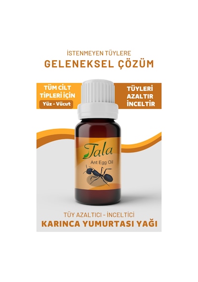 Tala Tüy Azaltıcı Dökücü ve İnceltici Karınca Yumurtası Yağı 20 ML
