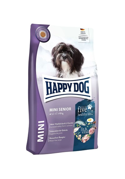 Happy Dog Fit & Vital Mini Senior Yaşlı Köpek Kuru Maması 4 KG