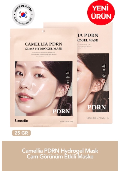 Camellia Pdrn Hydrogel Mask Cam Görünüm Etkili Maske 1 Adet