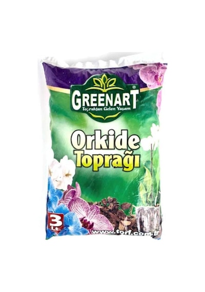 Serada Decor Plant Orkide Toprağı 3 Litre Besleyici Düzenleyici Vitaminli