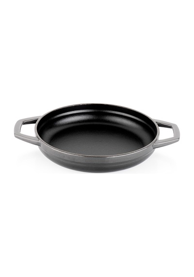 Schafer Guss Chef Döküm Sahan Çift Kulplu 19 Cm 1 Parça-gri Gri