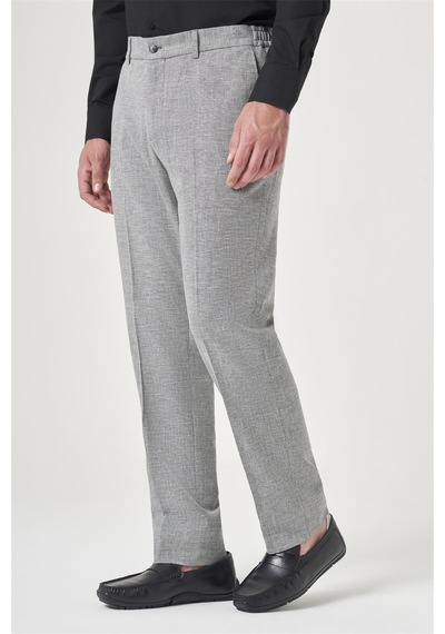 İmza Siyah Yan Cep Comfort Fit Pamuklu Chino Pantolon 1003260167
