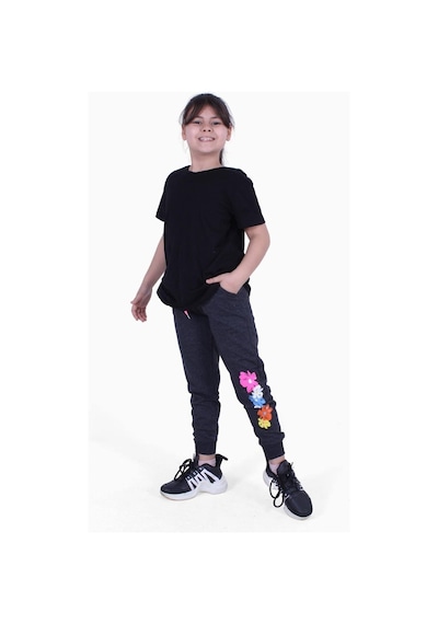 Fyk Kids Çocuk Eşofman Altı Gri Antrasit