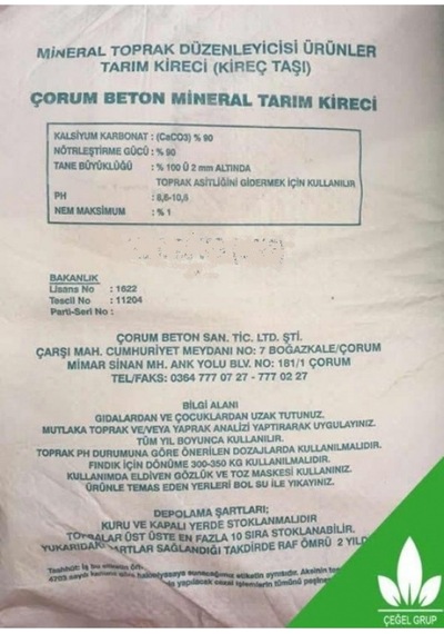 Sönmüş Toz Kireç 1 Kg