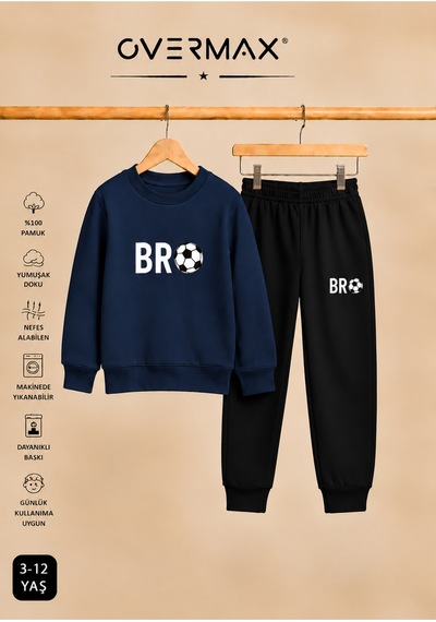 Overmax Çocuk Bro Futbol Baskılı Kapüşonsuz Sweatshirt Eşofman Takımı- 3-12 Yaş Lacivert Üst-siyah Alt - 922594887 Lacivert Üst-siyah Alt Overmax Çocuk Bro Futbol Baskılı Kapüşonsuz Sweatshirt Eşofman Takımı- 3-12 Yaş Lacivert Üst-siyah Alt - 922594887 Lacivert Üst-siyah Alt