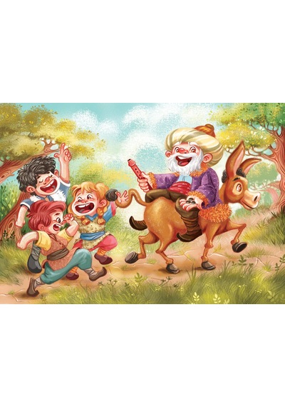 Yappuzz Nasreddin Hoca 16 Parça Çoçuk Puzzle