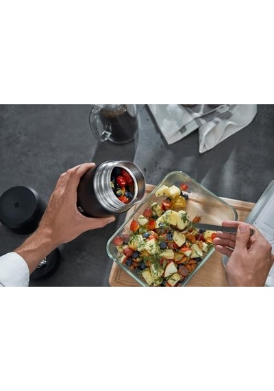 Zwilling Thermo Yemek Kavanozu, Paslanmaz Çelik, Siyah, 700 Ml