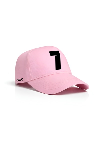 Ogc 7 Sayısı Unisex Şapka Pembe