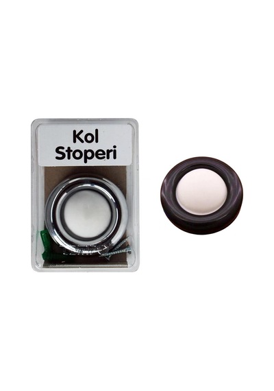5 Adet Tempo Kapı Kolu Stoperi Kapı Duvar Tamponu Kol Tamponu Krom