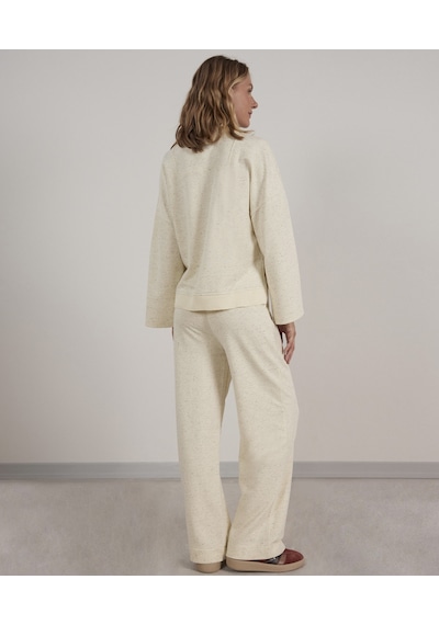 Yargıcı Düz Kesimli Loungewear Altı Ekru
