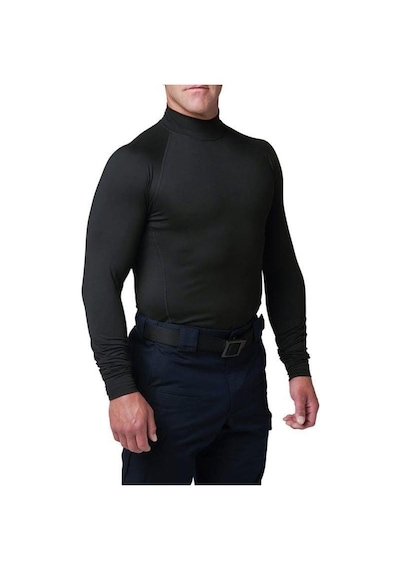 5.11 Mock Neck Ls Top Sıyah-4738 Çok Renkli