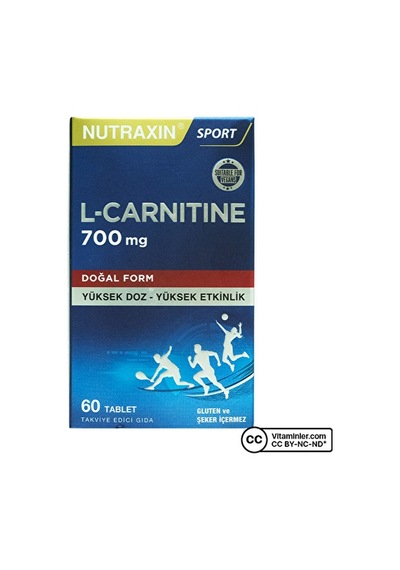 Nutraxin L-karnitin 60 Tablet Aromasız
