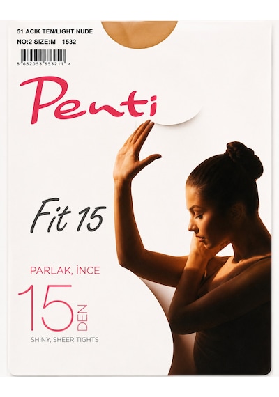 Penti Açık Ten Parlak İnce Külotlu Çorap No:2