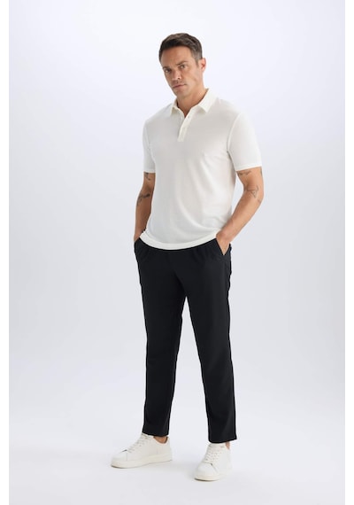 DeFacto Slim Fit Dar Kesim Polo Yaka Pamuklu Kısa Kollu Tişört X2594AZ25SPWT32 DeFacto Slim Fit Dar Kesim Polo Yaka Pamuklu Kısa Kollu Tişört X2594AZ25SPWT32