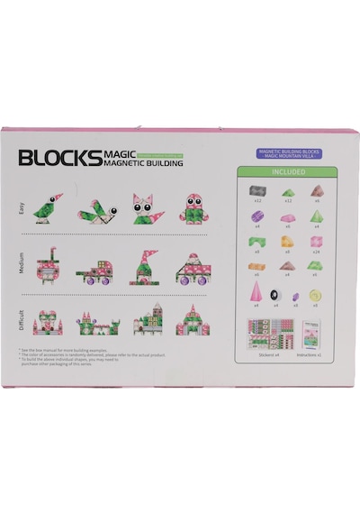 Manyetik Bloklar 6602 Puzzle 124 Parça