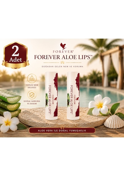 Forever Living Aloe Dudak Bakım Kremi 2'li