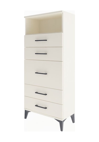 Arges Dolap Tek Raflı 5 Çekmeceli 60x30x134 Aytaşı-aytaşı Aytaşı