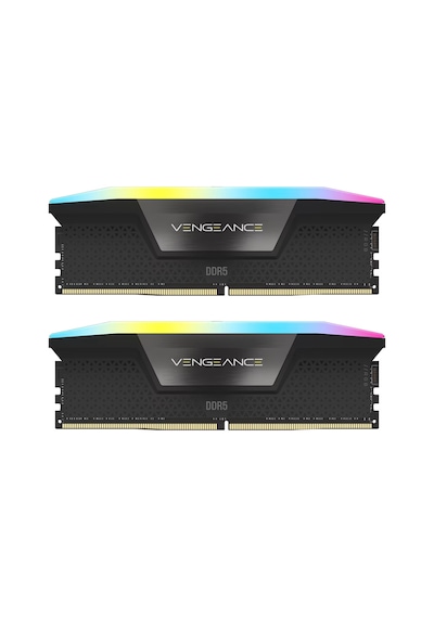 Corsair 48gb 2x24gb Vengeance Rgb 6000mhz Cl36 Ddr5 Xmp Dual Kit Ram